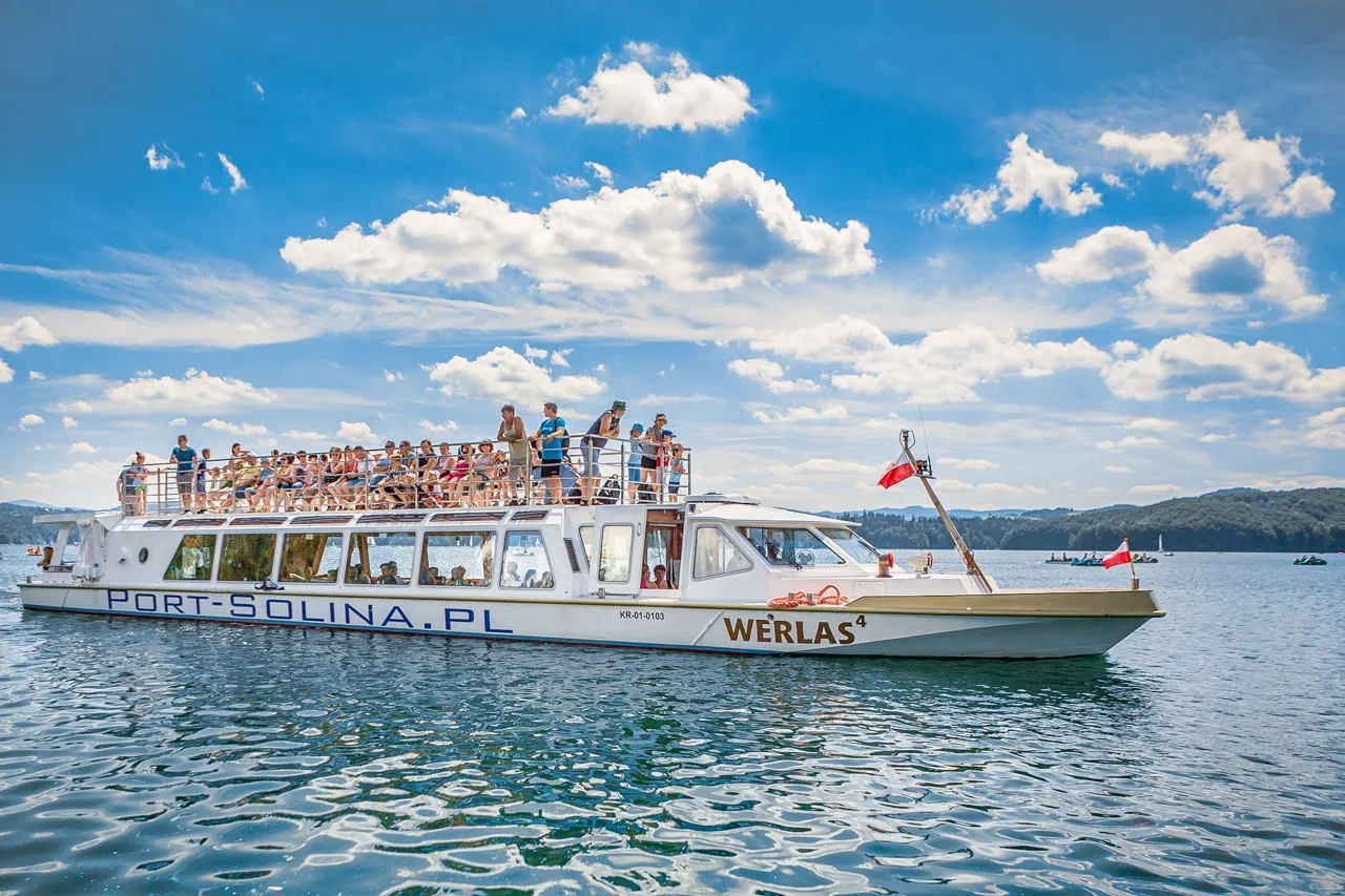 Rejs statkiem po Jeziorze Solińskim