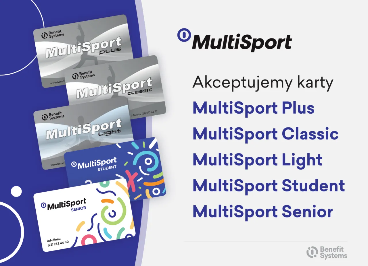 R&oacute;żne karty MultiSport: Plus, Classic, Light, Student, Senior. Dowiedz się, jak zdobyć kartę Multisport i zacznij aktywnie spędzać czas!