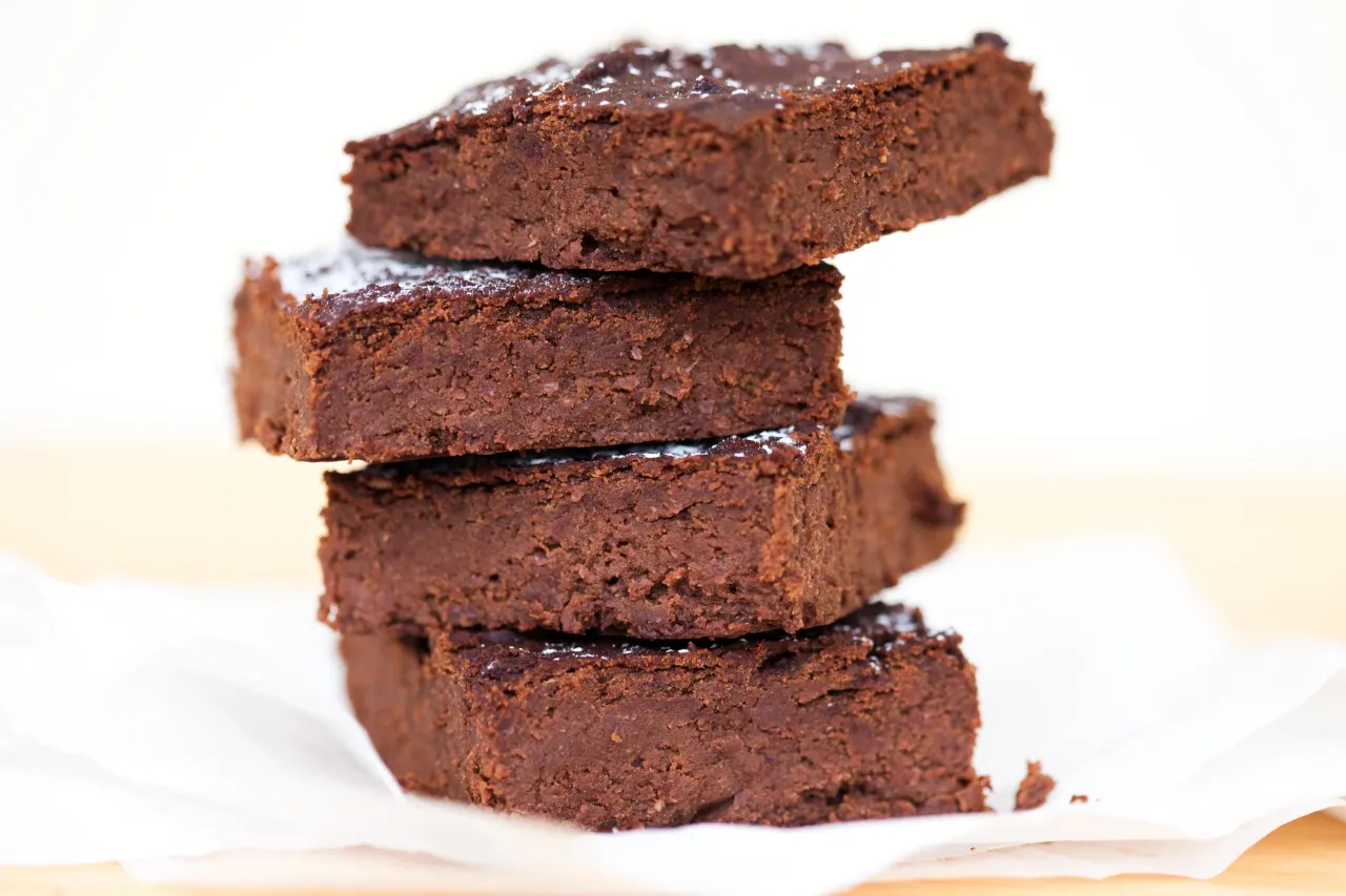 Brownie z czerwonej fasoli