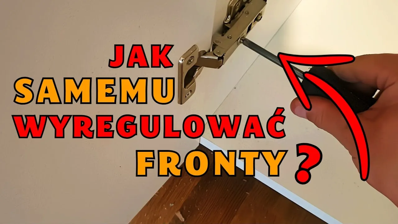 Zdjęcie Jak wyregulować fronty szafek, aby uniknąć problemów z ich działaniem
