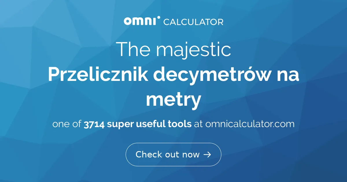 Zdjęcie Co to znaczy dm w matematyce? Zrozumienie jednostki decymetra
