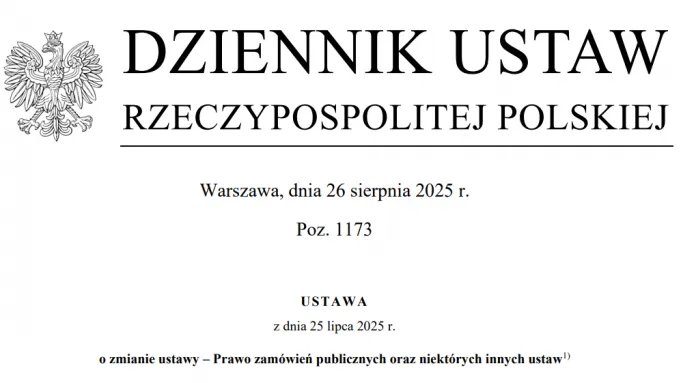 Zdjęcie Ustawa prawo zamówień publicznych - kluczowe zmiany i ich skutki