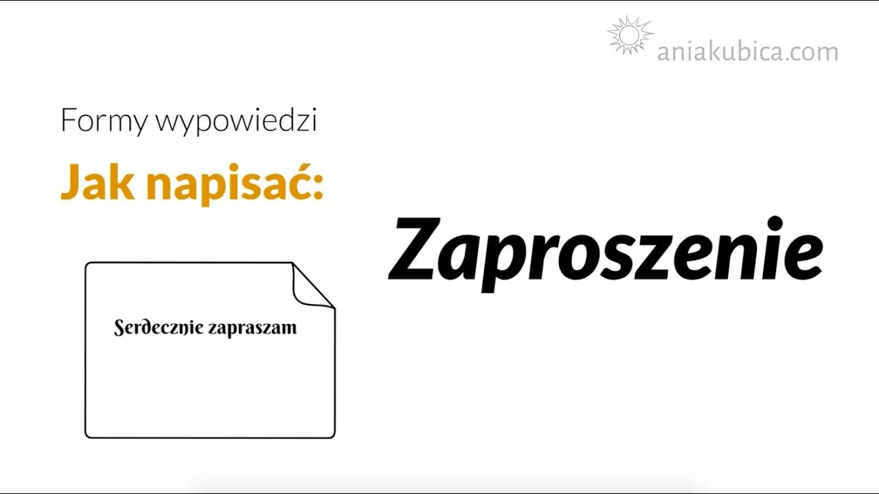 Zdjęcie Jak się pisze zaproszenie – proste zasady i najczęstsze błędy