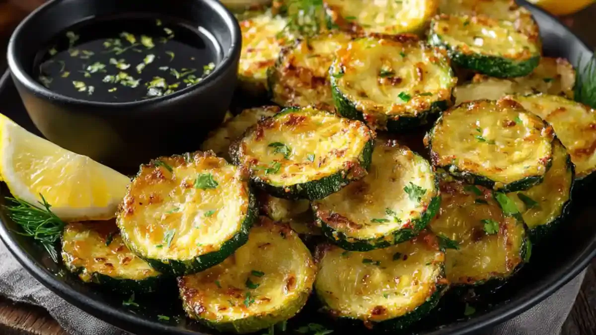 Zdjęcie Courgettes grill&eacute;es Air Fryer : le secret croustillant en 15 min !