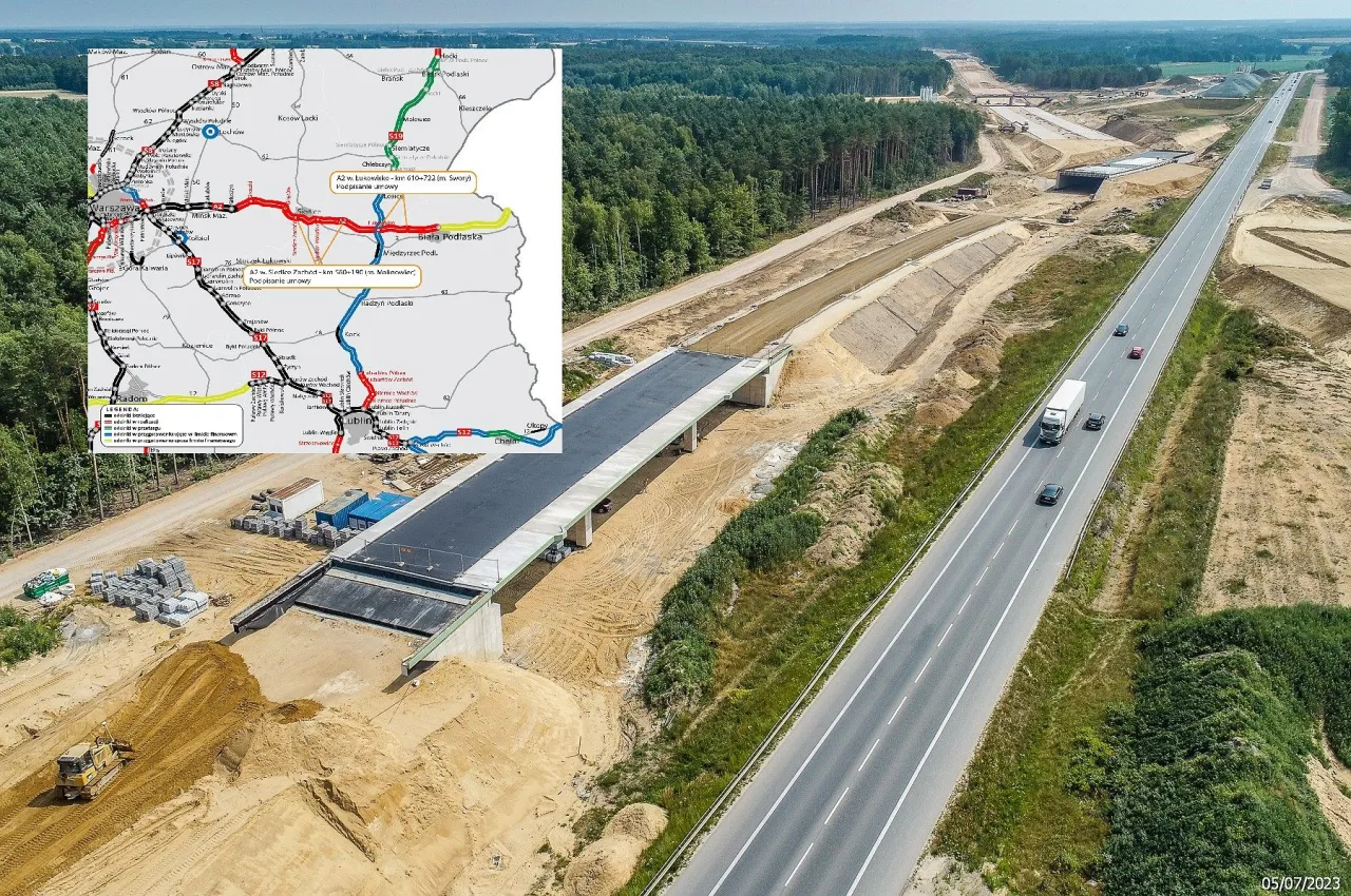 Zdjęcie Jak przebiega autostrada A2? Kluczowe miasta i węzły komunikacyjne
