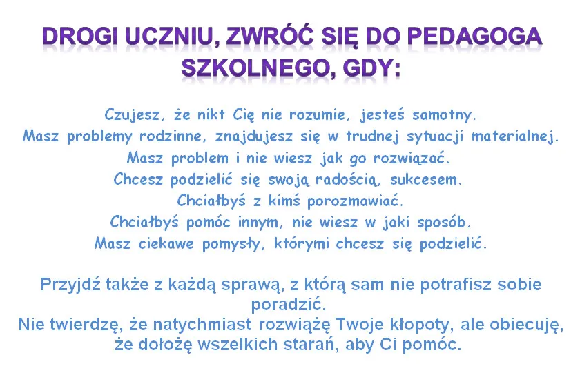 Zdjęcie Czym zajmuje się pedagog szkolny i jak wspiera uczniów w rozwoju