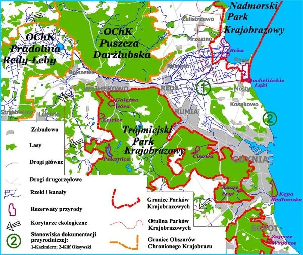 Zdjęcie Reda ile do morza - najkrótsza trasa do Zatoki Puckiej i atrakcje