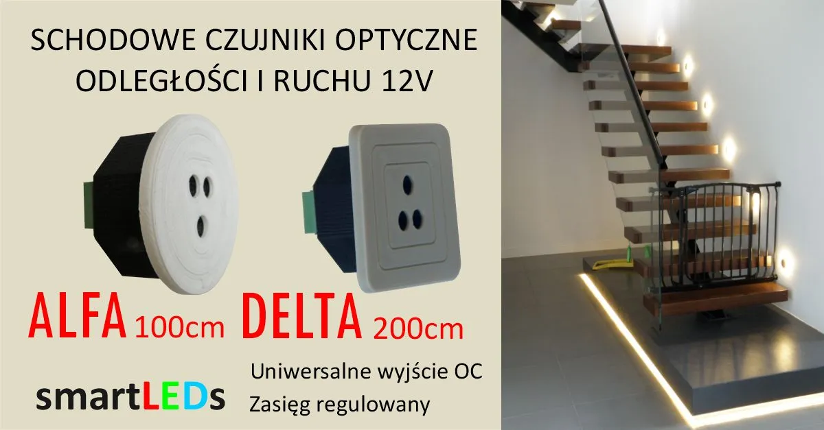 Zdjęcie Jaki czujnik ruchu na schody? Wybierz najlepszy i oszczędzaj