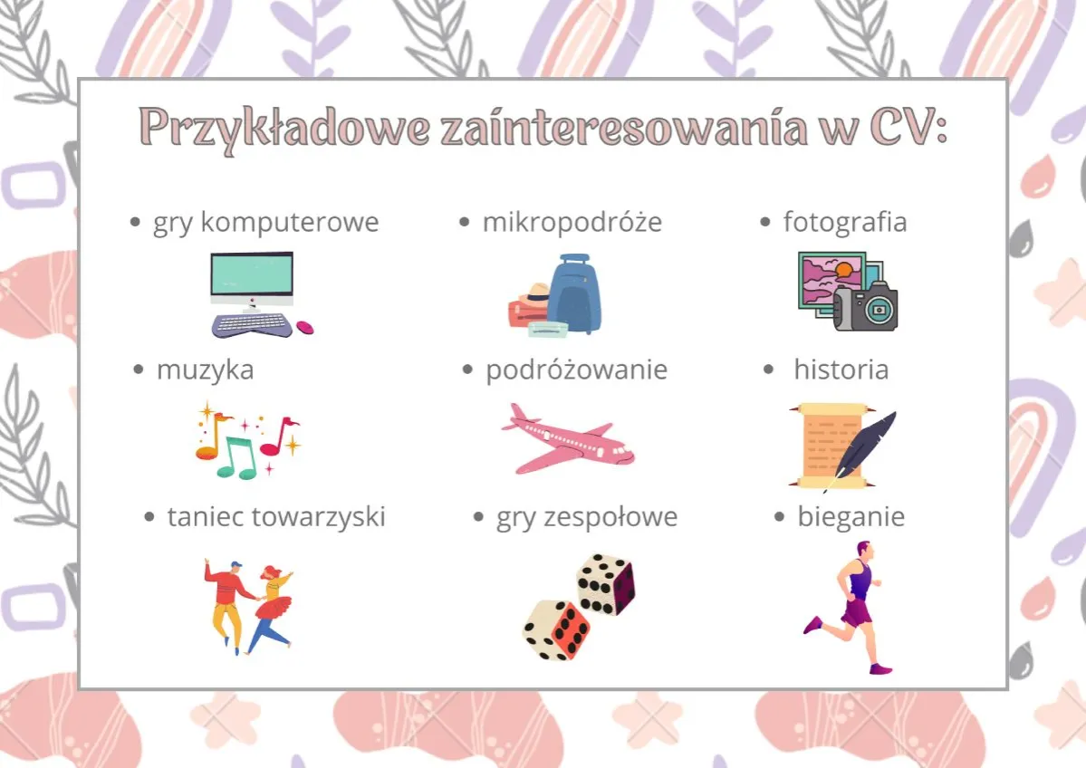 Zdjęcie Jak wpisać zainteresowania w CV, aby zrobić lepsze wrażenie?