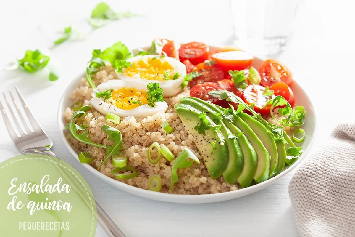 Zdjęcie Recetas de ensalada de quinoa para una alimentación saludable y deliciosa