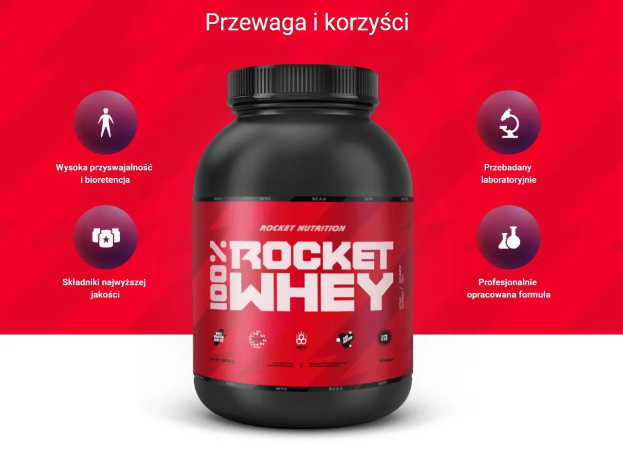 suplement białkowy przed treningiem