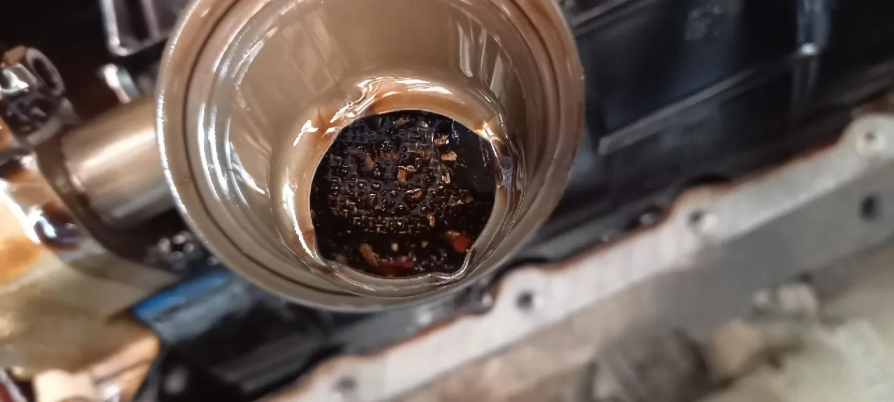 zapchany smok olejowy w silniku