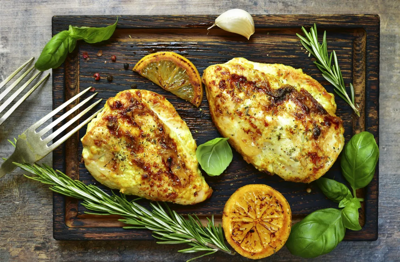 pieczone kotlety drobiowe fit