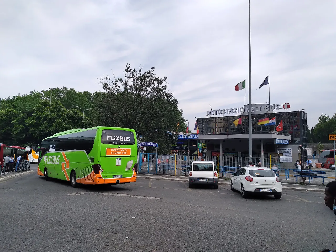 Autostazione Tiburtina Rzym Flixbus