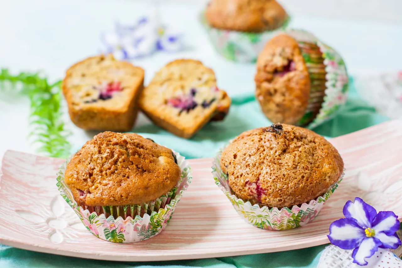 najlepsze owoce mrożone do babeczek