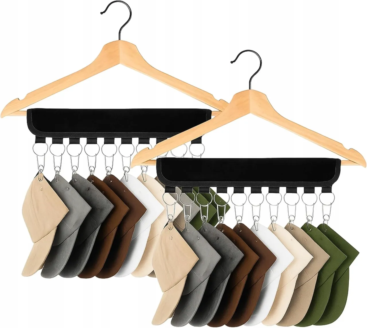 Kreatywne wieszaki na czapki i szaliki do przedpokoju