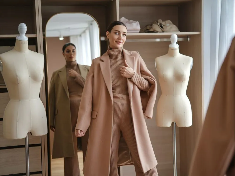 Płaszcz dla figury prostokąta