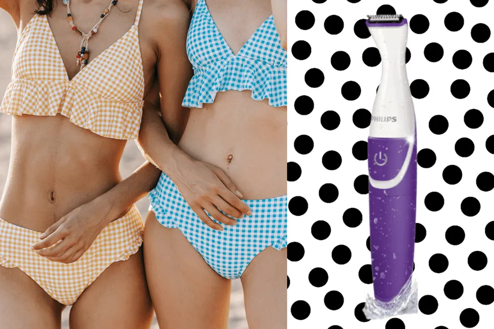 nowoczesny trymer do bikini