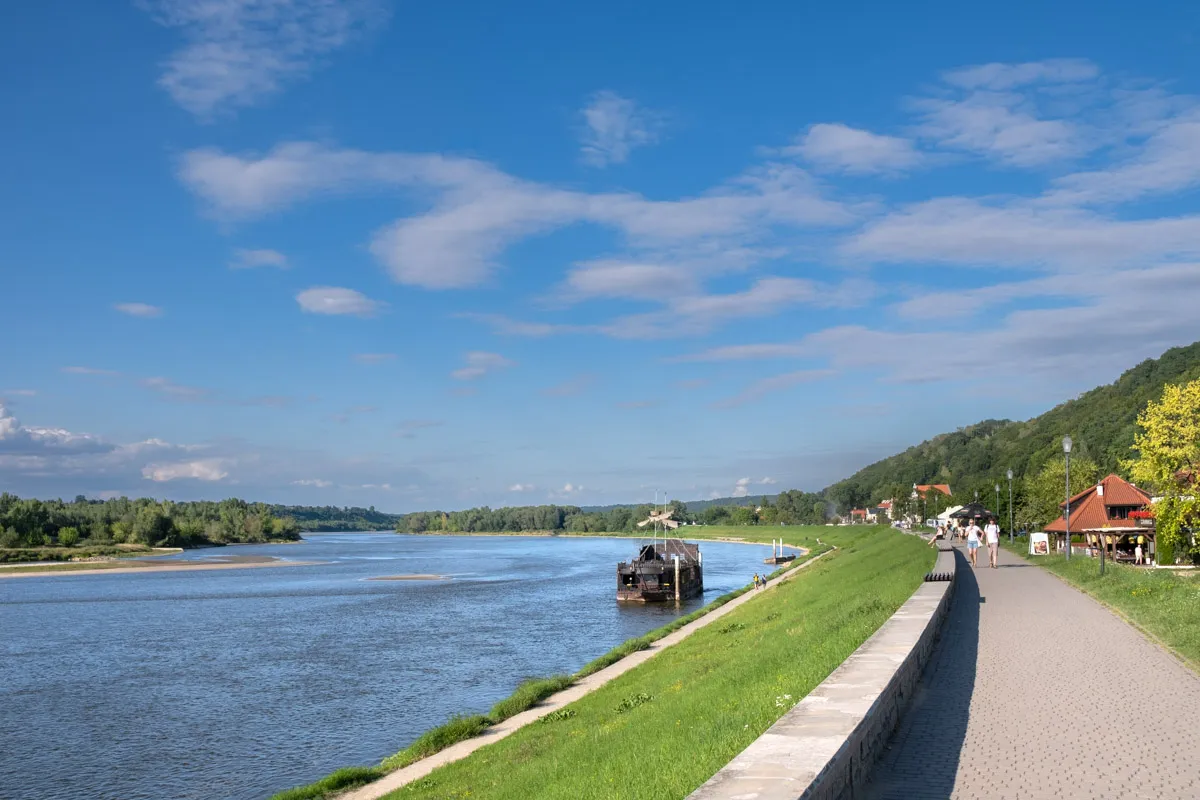 Kazimierz Dolny nad Wisłą widoki