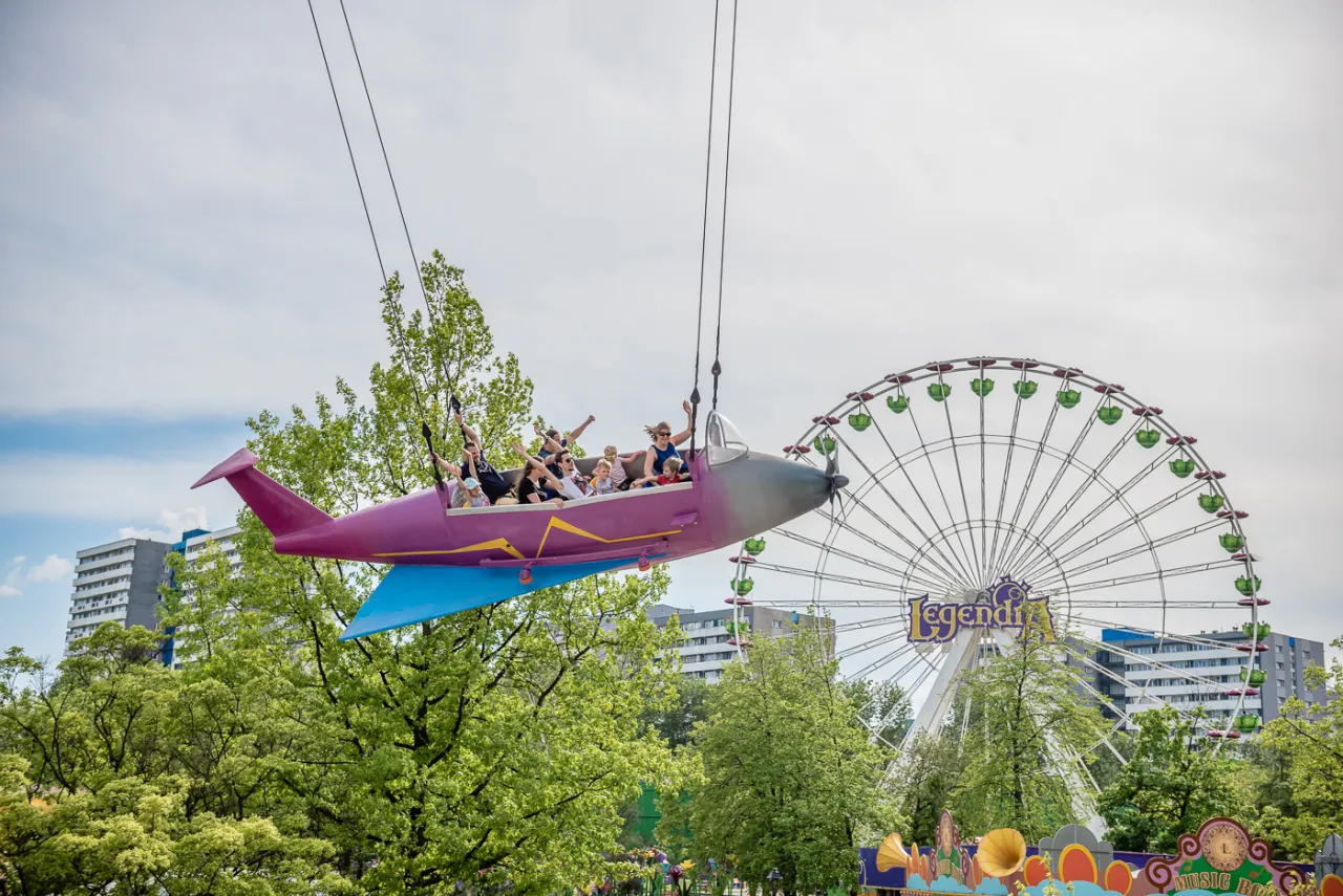 Legendia Śląskie Wesołe Miasteczko atrakcje dla dzieci