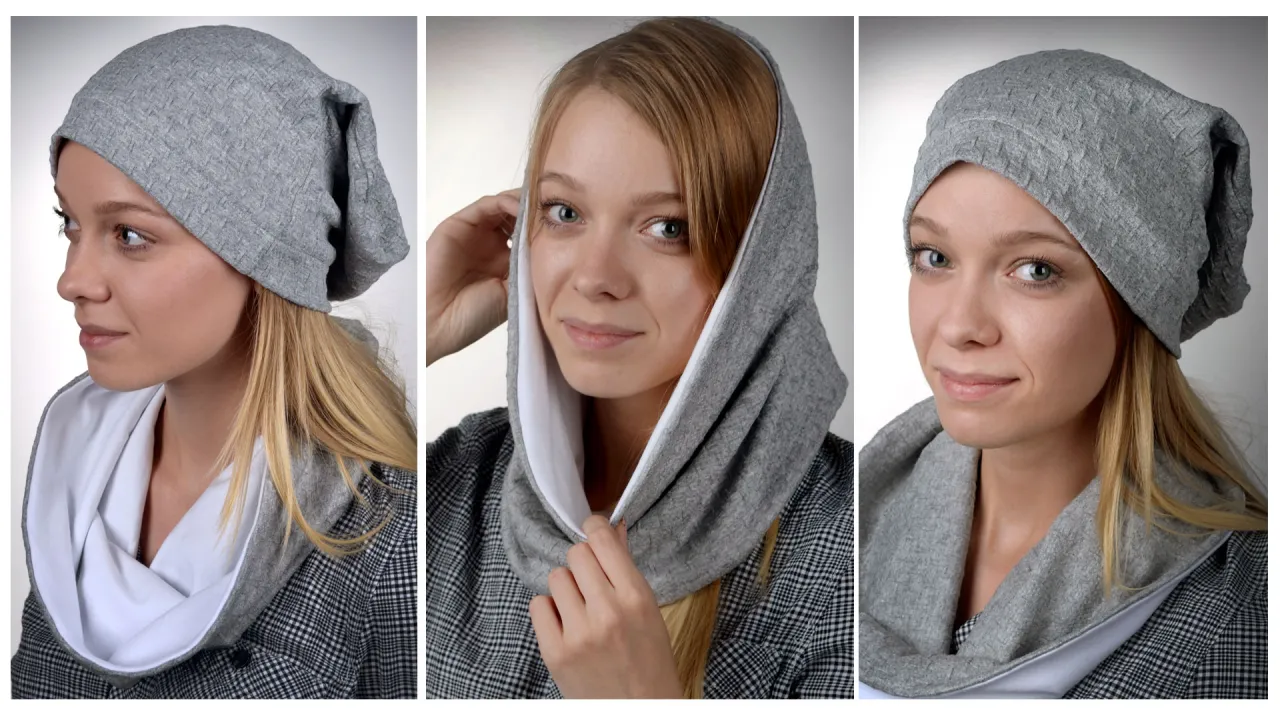 Modne stylizacje z czapką i kominem