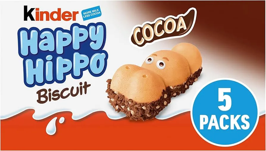 Kinder Happy Hippo Cacao i Haselnuss przekrój