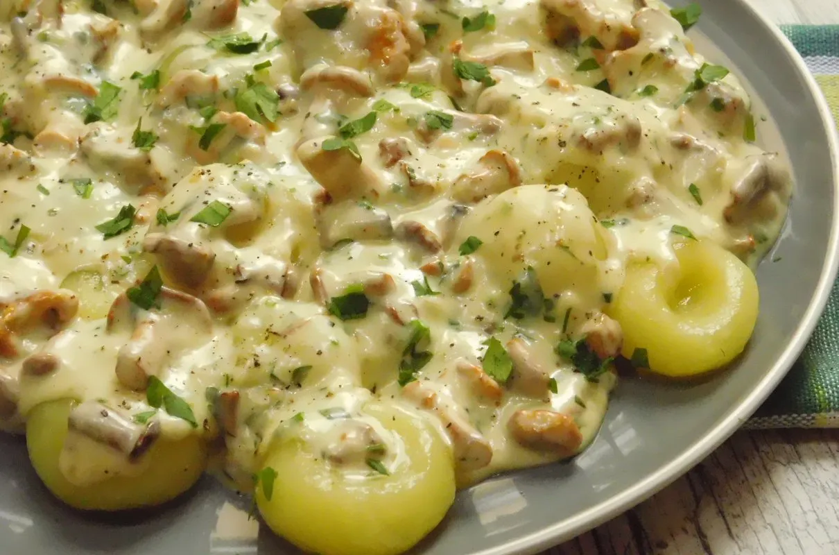 gotowe kluski śląskie z sosem