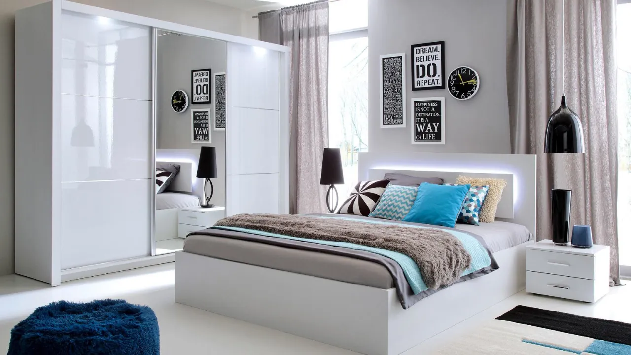 błędy w oświetleniu sypialni