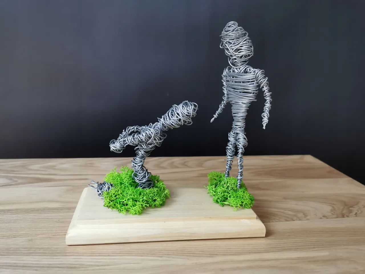 warsztat rzeźby z drutu narzędzia materiały