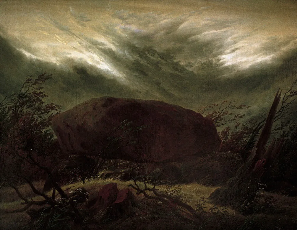 Caspar David Friedrich Herbstlandschaft