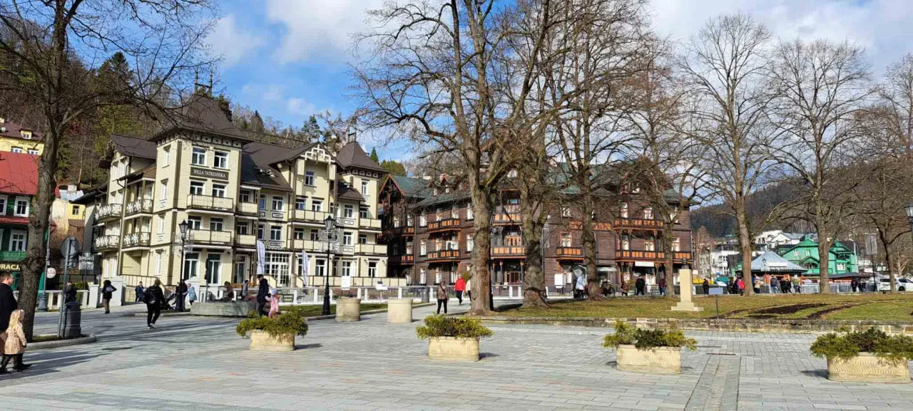 Deptak Krynicki w Krynicy-Zdroju