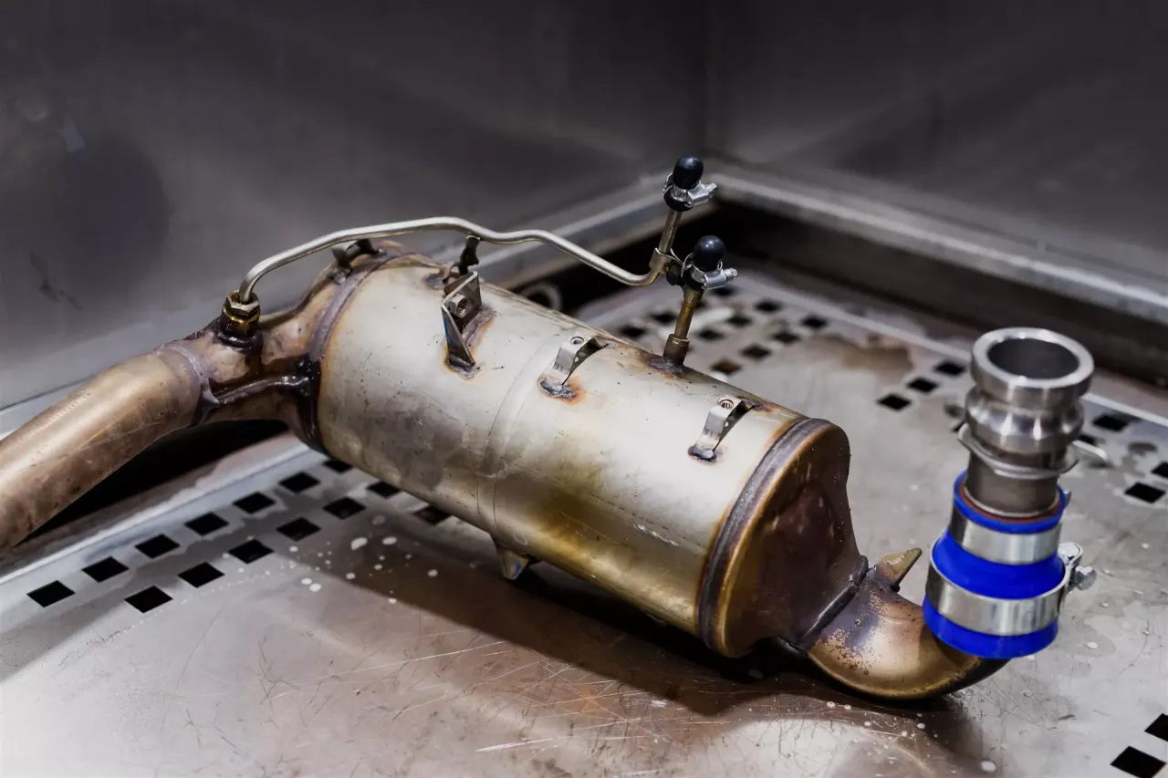 Rodzaje wypalania DPF schemat