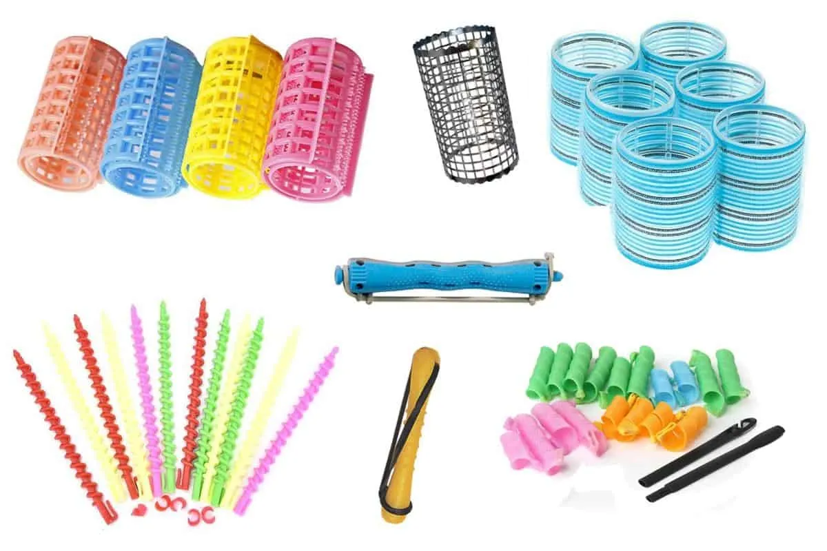 R&oacute;żnorodne wałki do włos&oacute;w: piankowe, plastikowe, siatkowe i spiralne. Dowiedz się, jak używać wałk&oacute;w do włos&oacute;w, by uzyskać wymarzone loki.