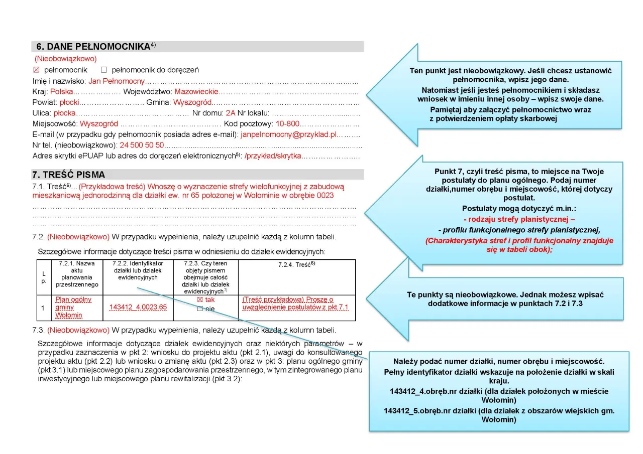 formularz IN-1 wypełniony