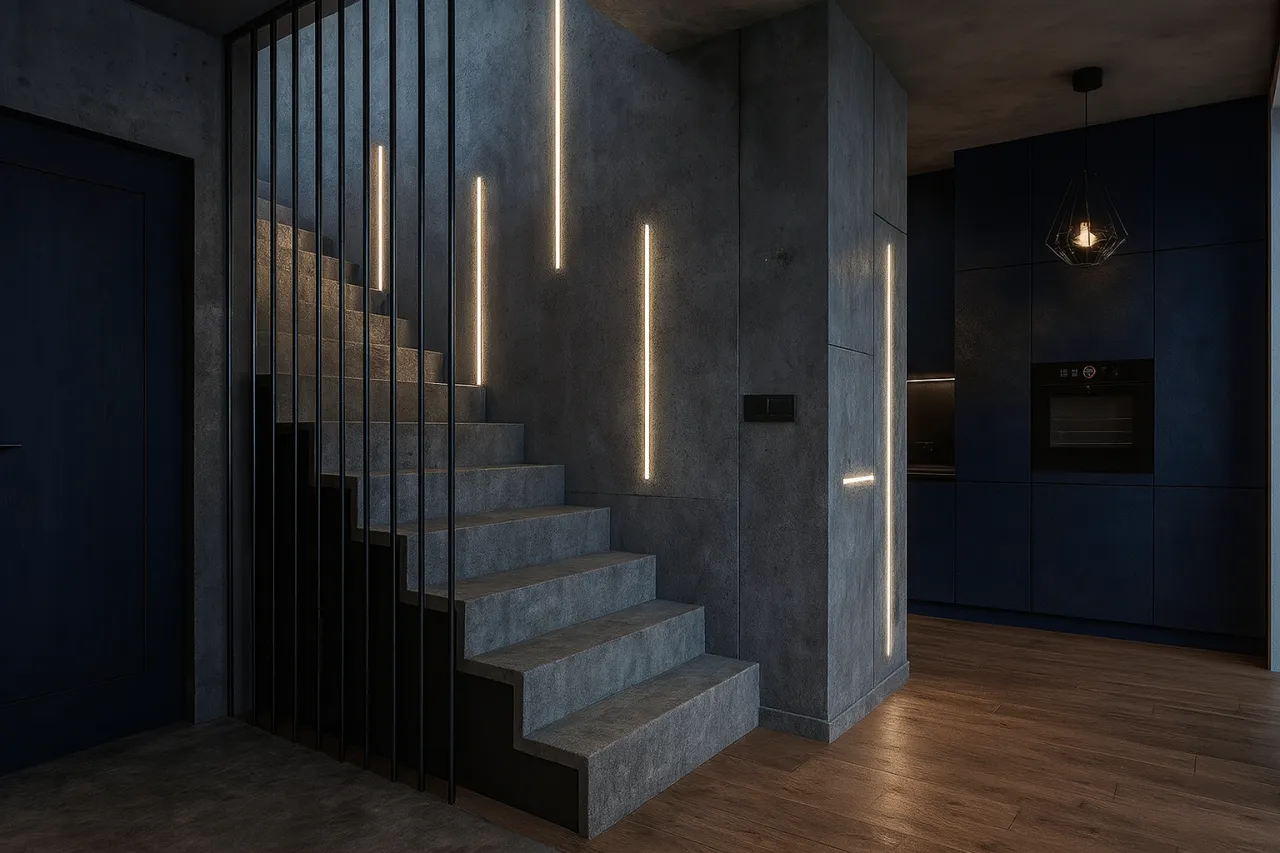 Montaż oświetlenia schodowego instrukcja