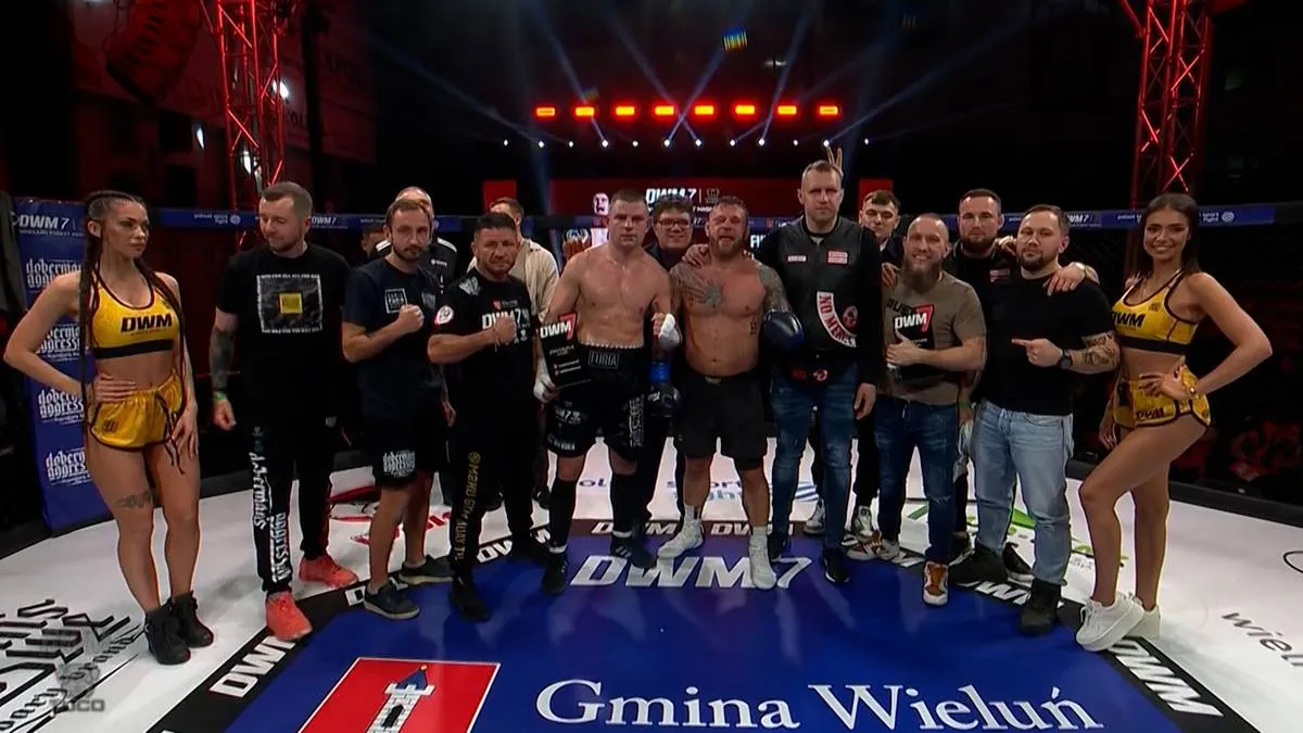 Gala DWM 7 Wieluń walki MMA kickboxing