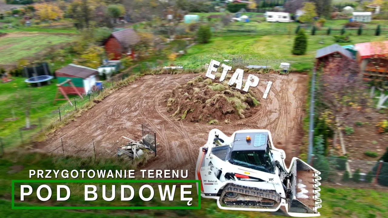 przygotowanie terenu pod budowę domu