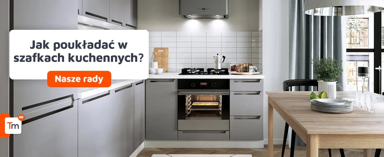 Zdjęcie Jak ukladac w szafkach w kuchni, aby zaoszczędzić miejsce i czas