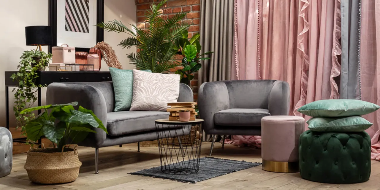 inspiracje fotel do szarej kanapy różne kolory