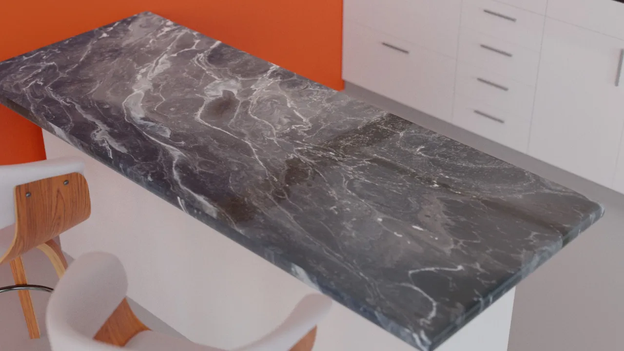 blat kuchenny żywica epoksydowa efekt marmuru