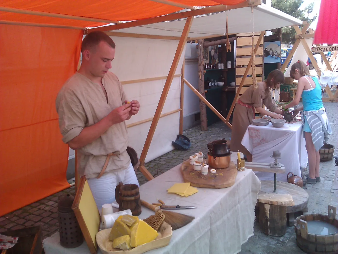 Warsztaty rzemiosła średniowiecznego