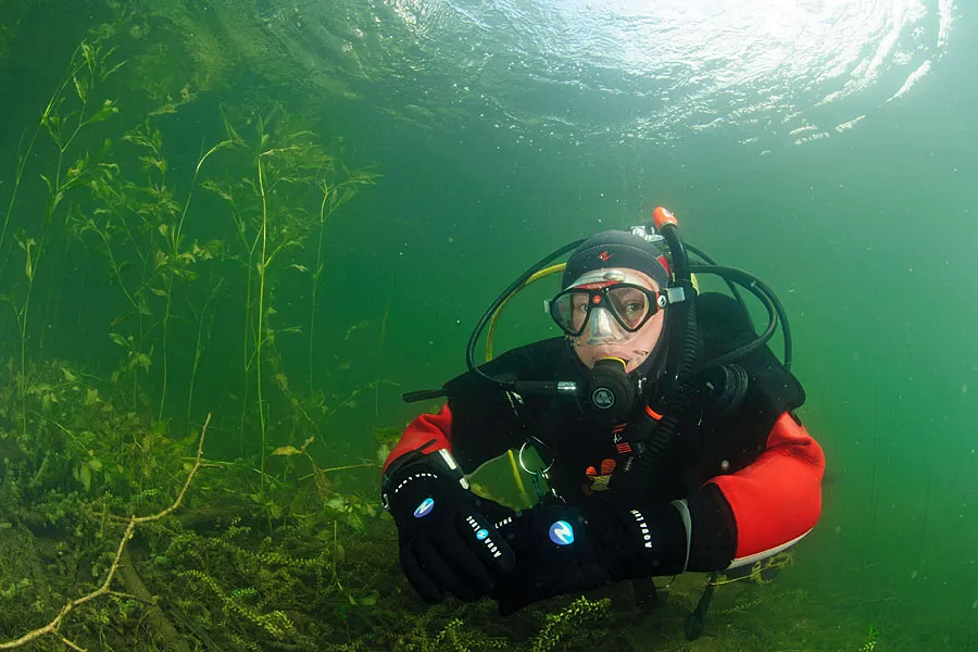 Jezioro Białe Filipowskie czysta woda nurkowanie