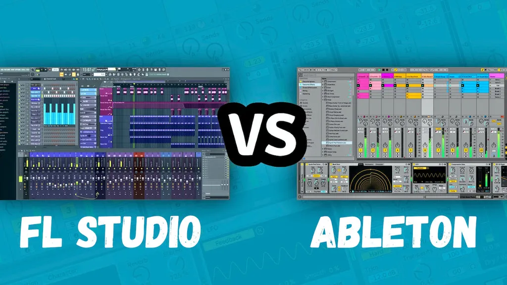 por&oacute;wnanie Ableton Live FL Studio