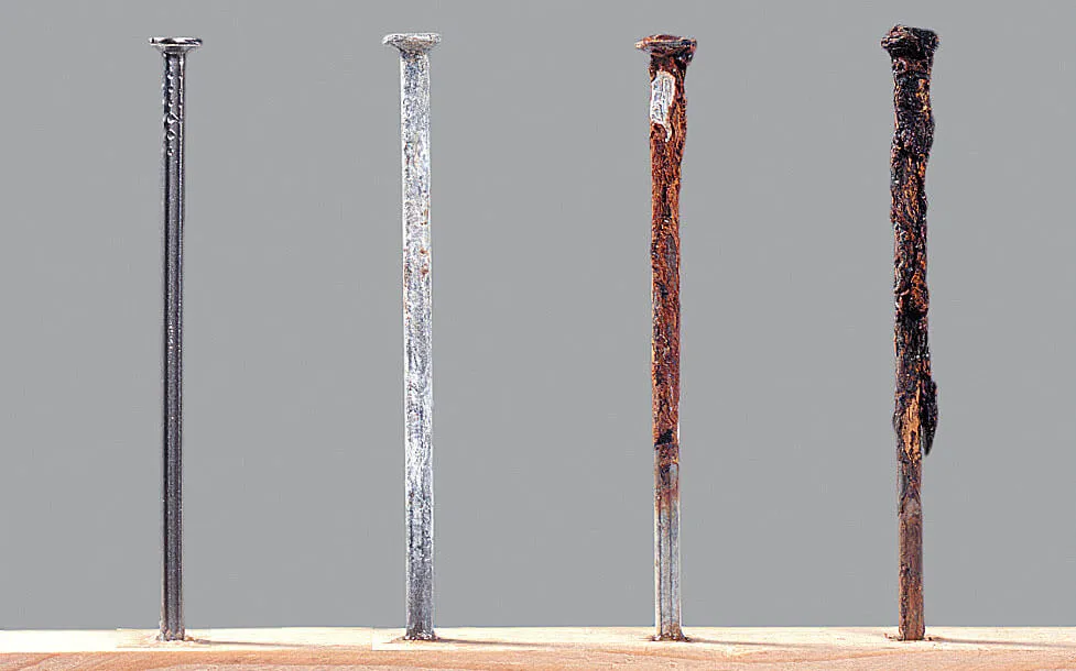 Klasy użytkowania drewna i zabezpieczenia antykorozyjne gwoździ