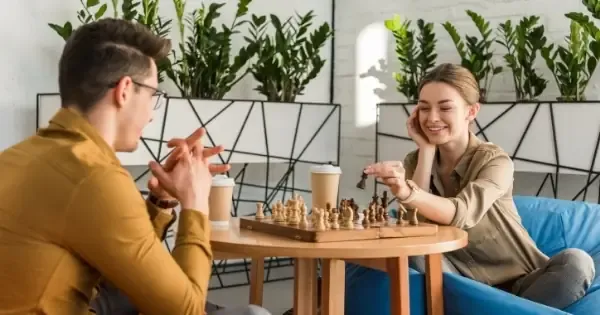 Szachista pod presją, stres, intensywna koncentracja, psychologia sportu