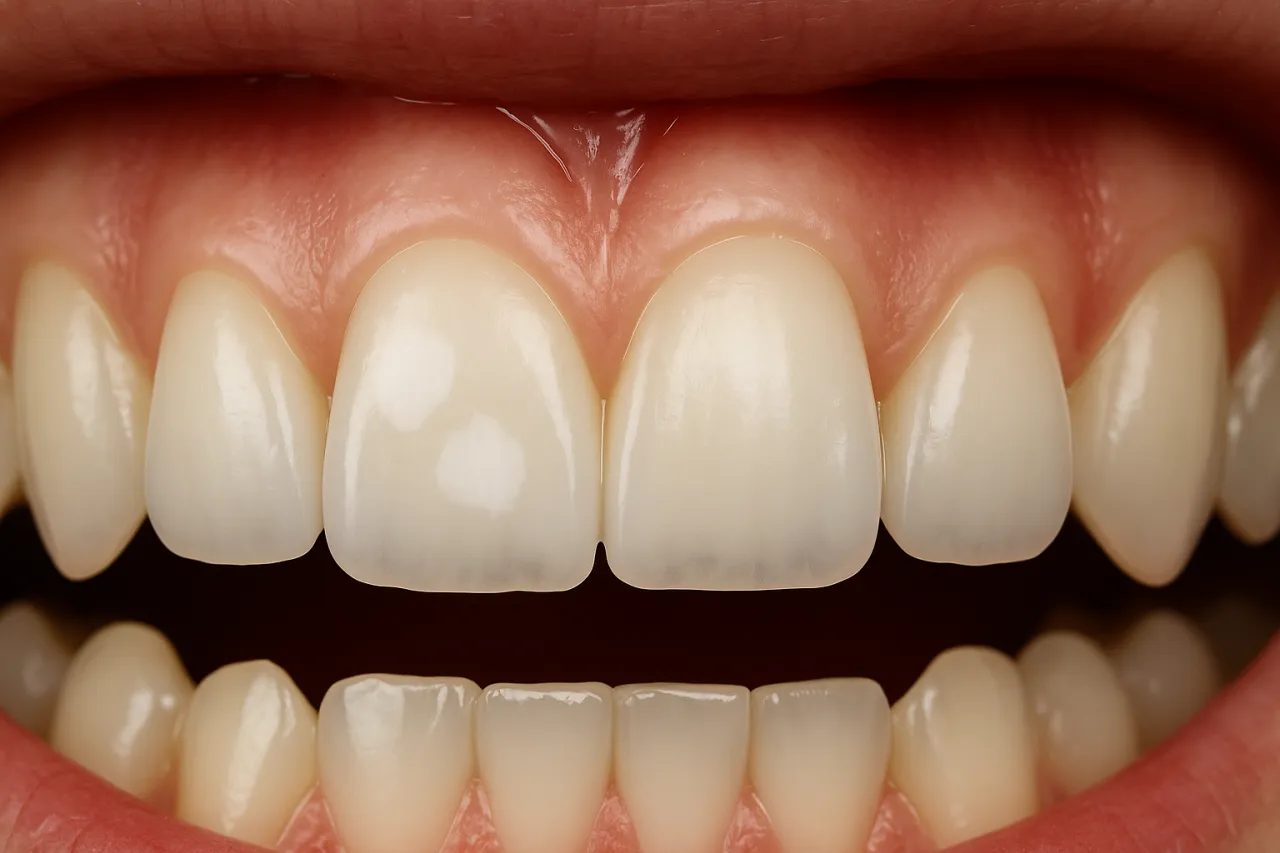 wczesne objawy próchnicy białe plamki