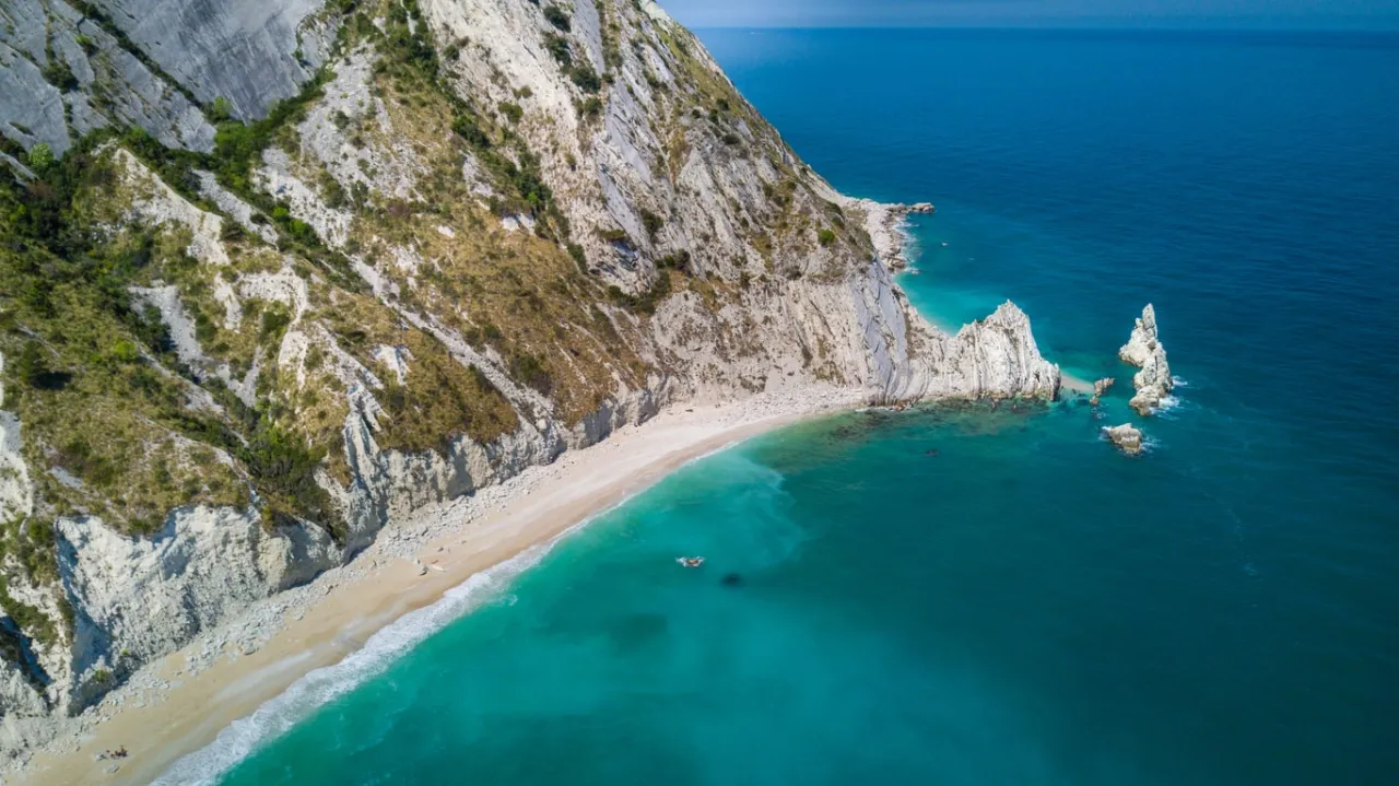 Spiagge economiche Marche panoramica