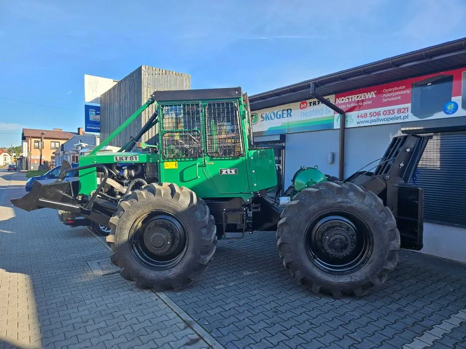 oględziny używanego ciągnika leśnego