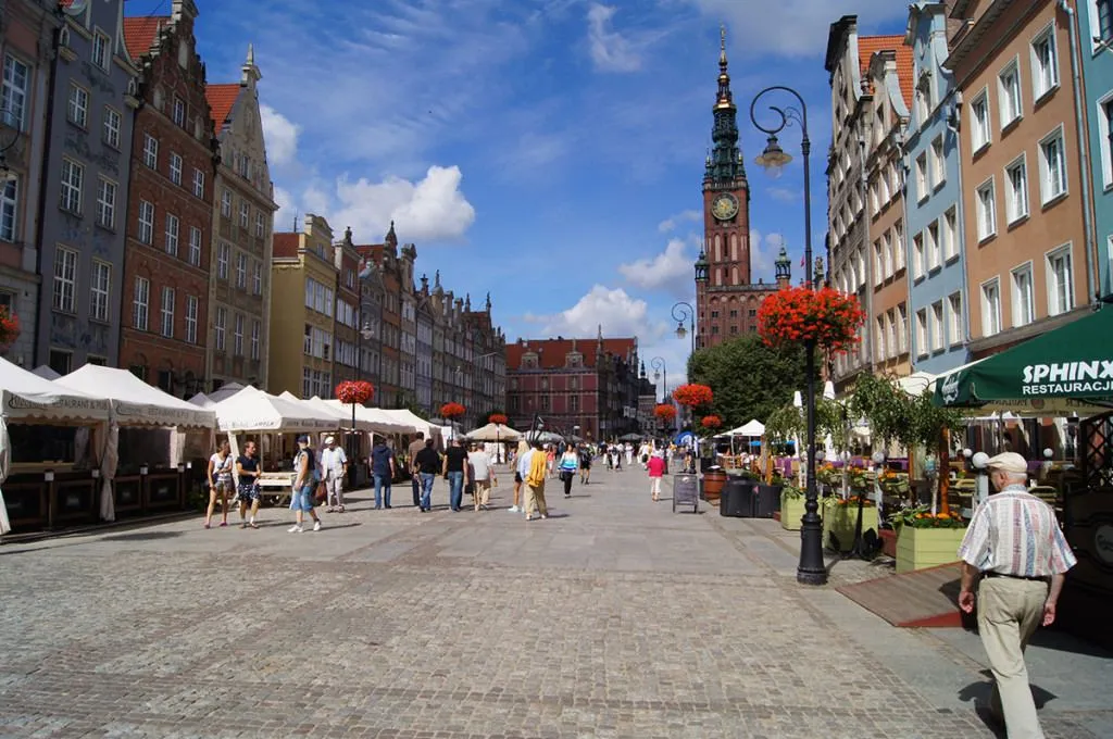 Gdańsk Główne Miasto Droga Królewska