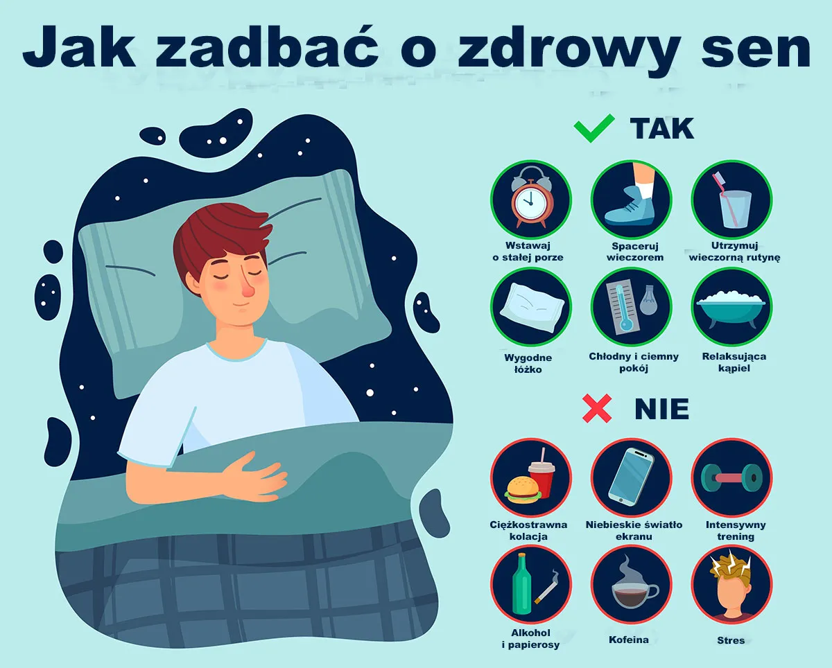 zdrowy styl życia sport dieta sen